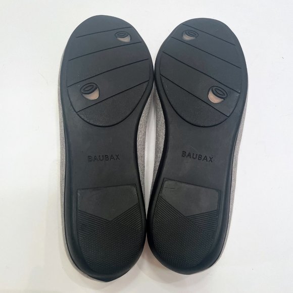 Baubax Gray Dressy Flats Size: 8 - Picture 10 of 12